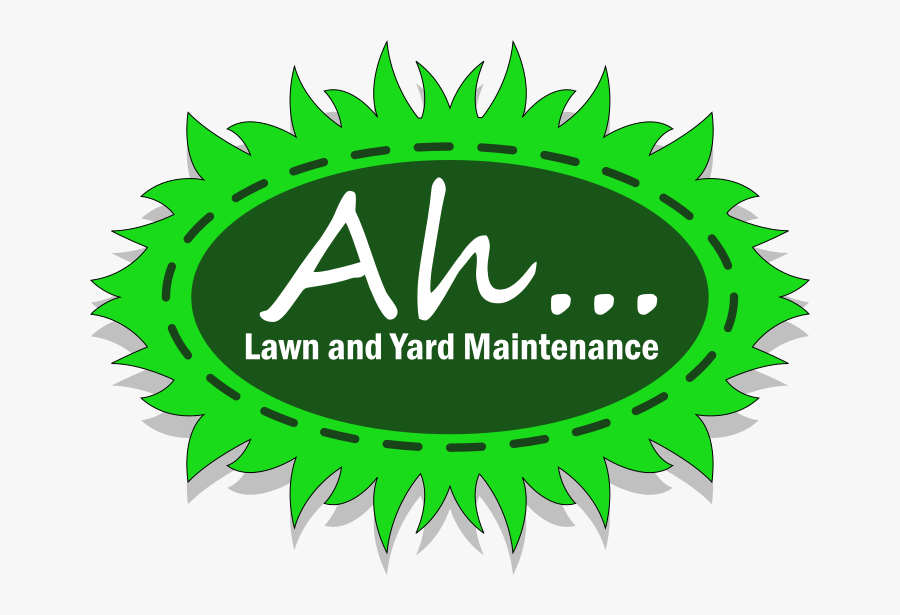 Ah Lawn And Yard Maintenance - Emblem, Transparent Clipart