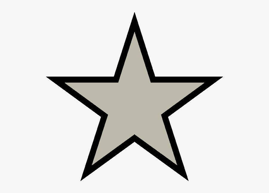 Toronto Raptors Star Logo Clipart , Png Download - Five Pointed Star Pentagram, Transparent Clipart