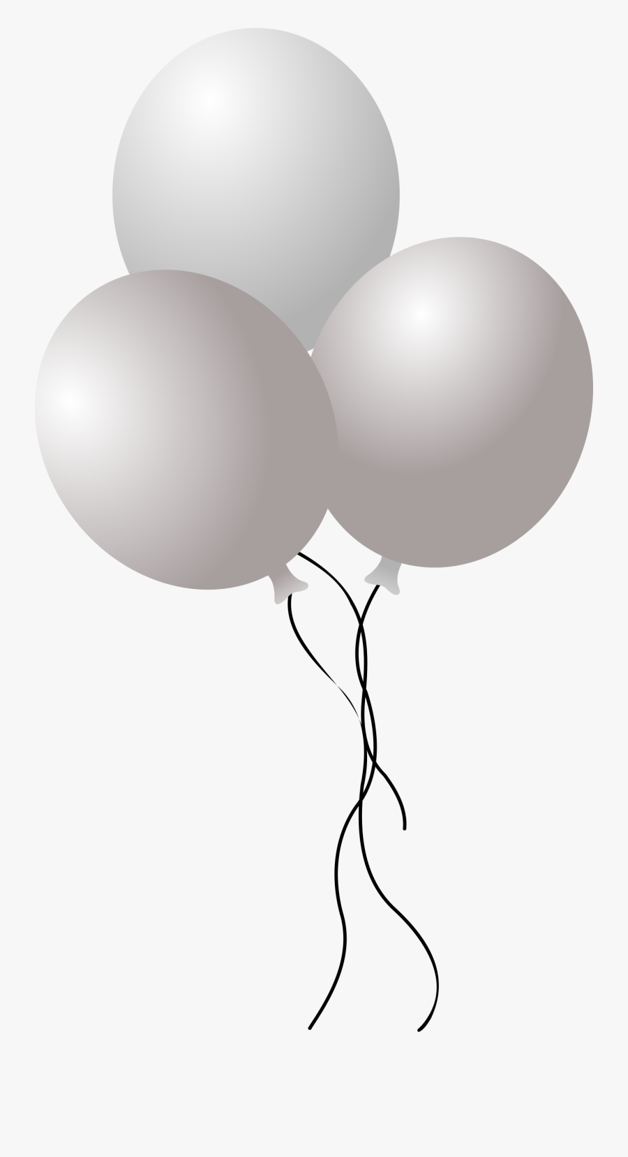 Balloons Png For Free Download On - White Balloons Vector Png, Transparent Clipart