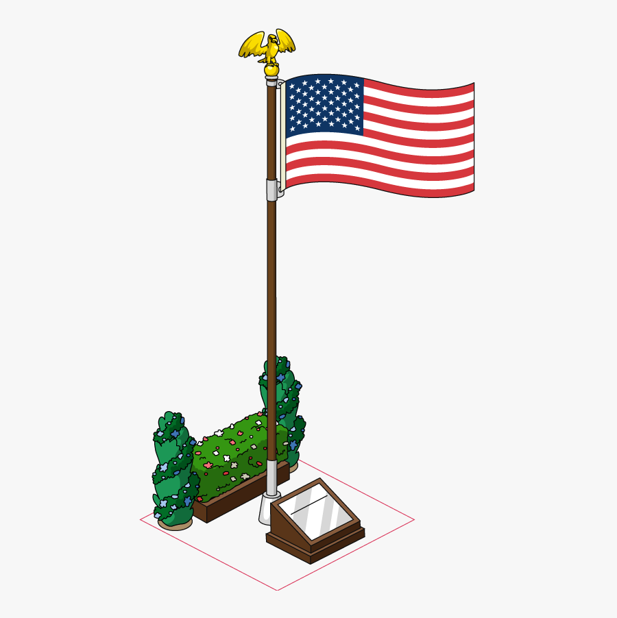 Fg Decoration Largeamericanflag@4x - Iwo Jima, Transparent Clipart