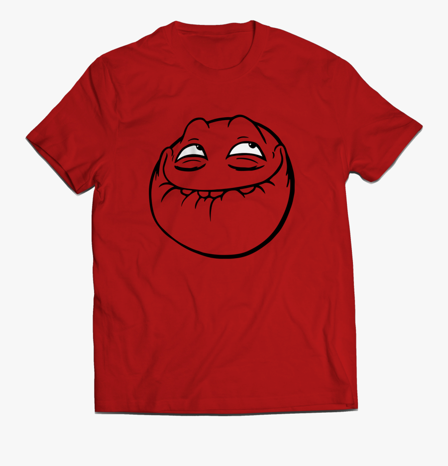 Meme Troll Face - T Shirt Peugeot 508, Transparent Clipart