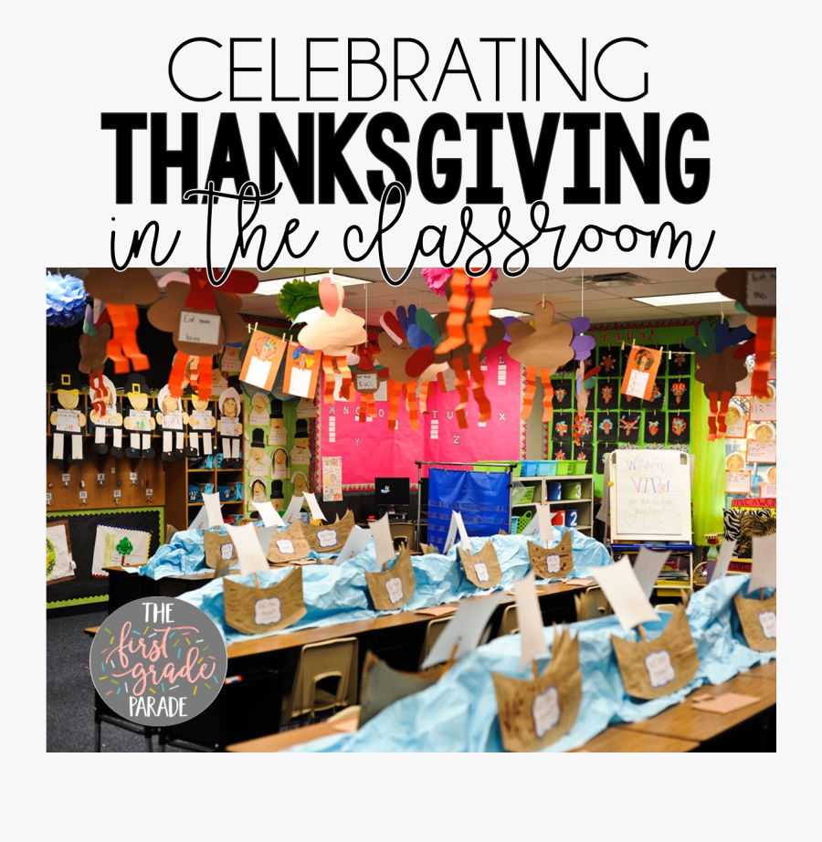 Celebrate Thanksgiving In Kindergarten, Transparent Clipart