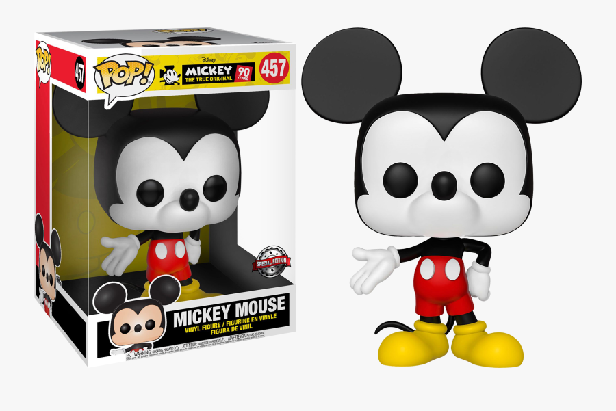 Mickey Mouse Funko Pop, Transparent Clipart