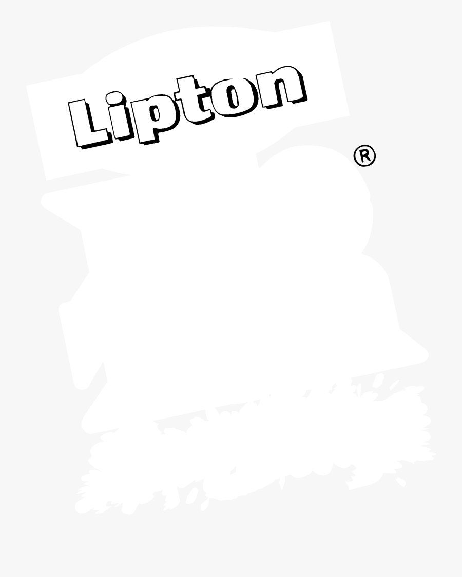 Ice Tea Sparkling Logo Black And White Black- - Illustration, Transparent Clipart