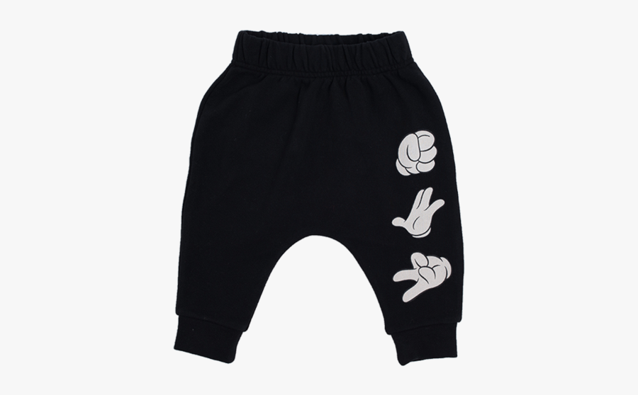 Disney X Rock Your Baby Mouse Is The House Track Pants - Bear, Transparent Clipart