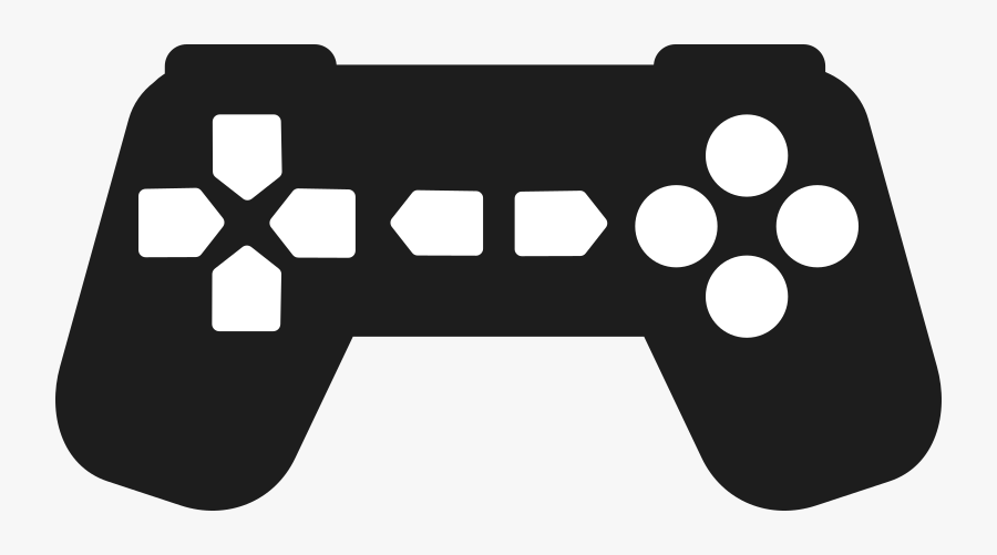 Clipart - Game Controller Silhouette Png, Transparent Clipart