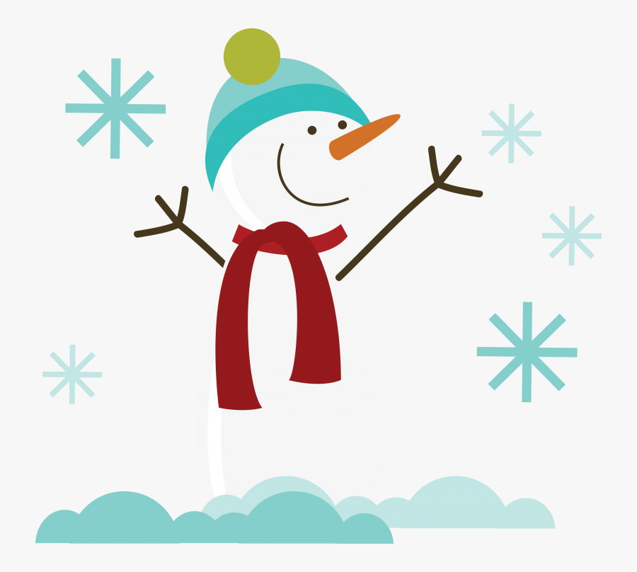 Snowman Free, Transparent Clipart