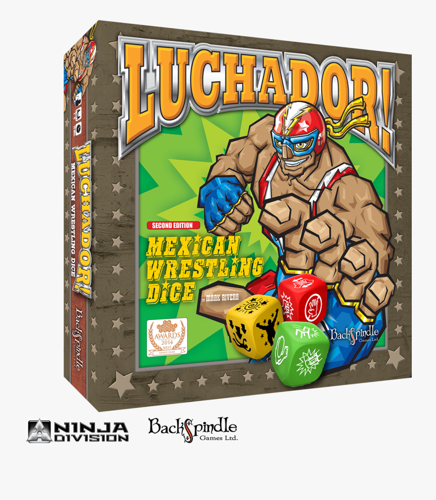 Luchador Mexican Wrestling Dice, Transparent Clipart