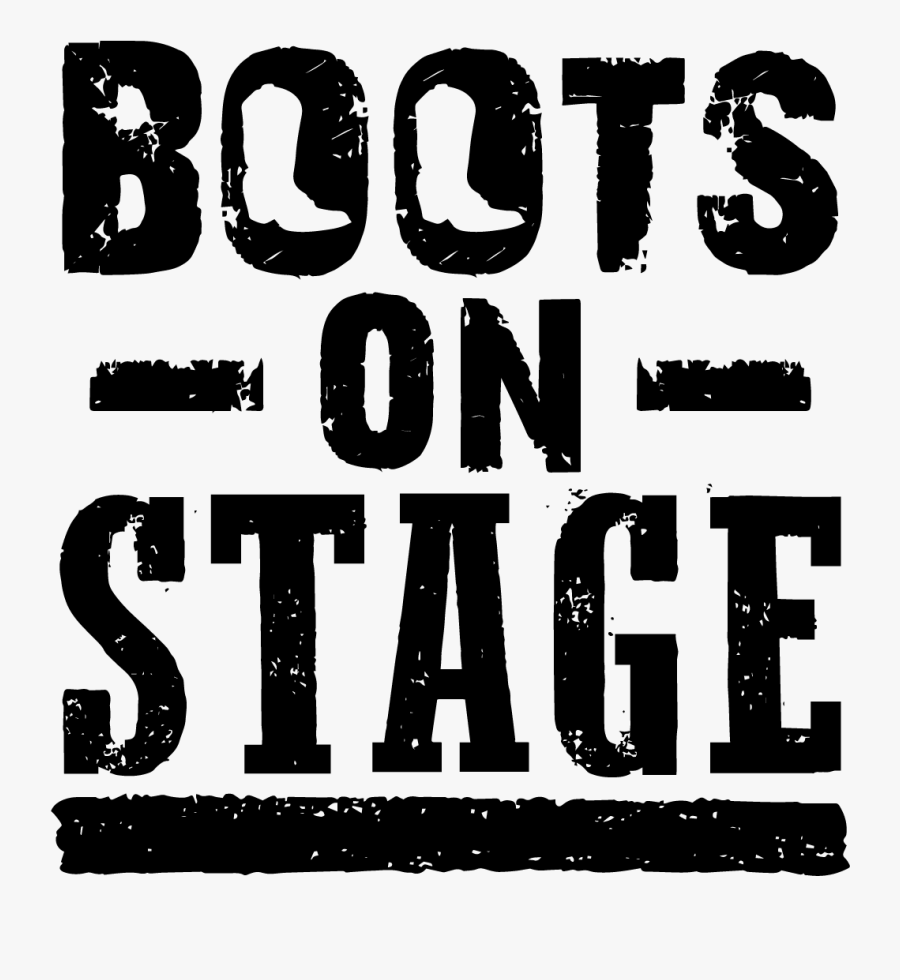 Boots On Stage - Poster, Transparent Clipart