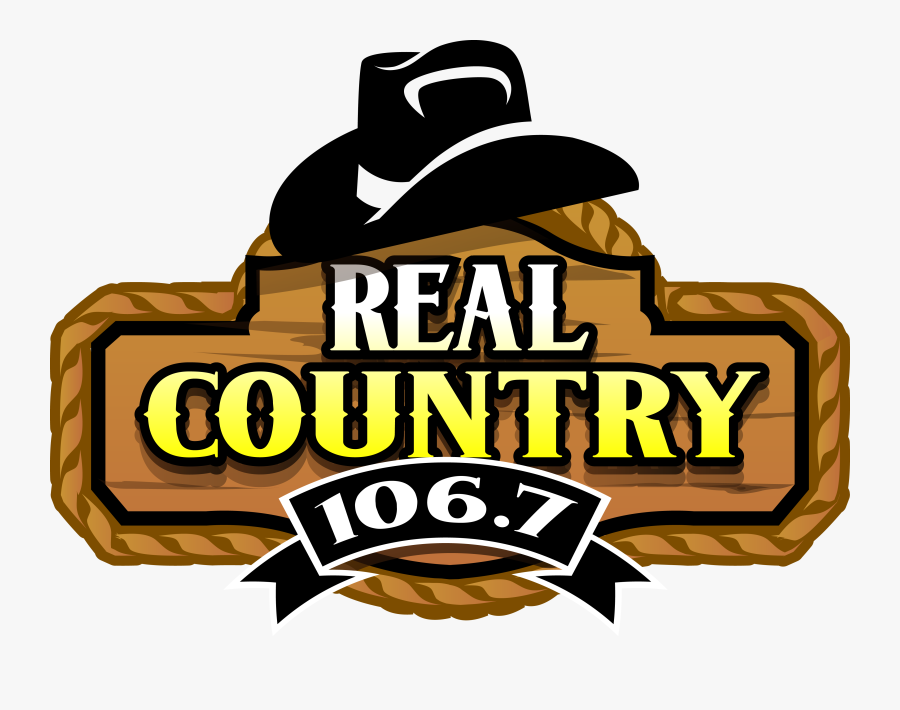 Real Country - Real Country 106.7, Transparent Clipart