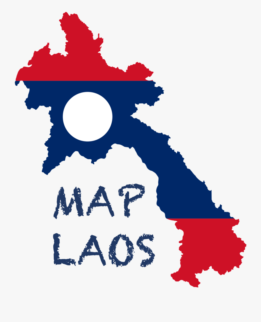 3 Replies 2 Retweets 21 Likes - Laos Map And Flag, Transparent Clipart