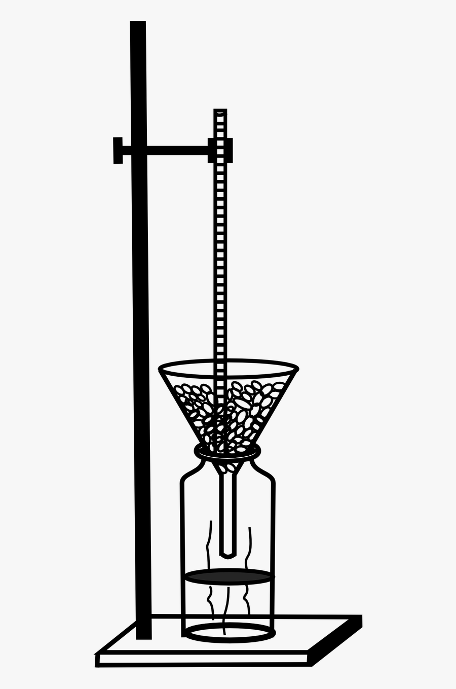 Flask Stand Filter Free Picture - Thermometer Clip Art, Transparent Clipart