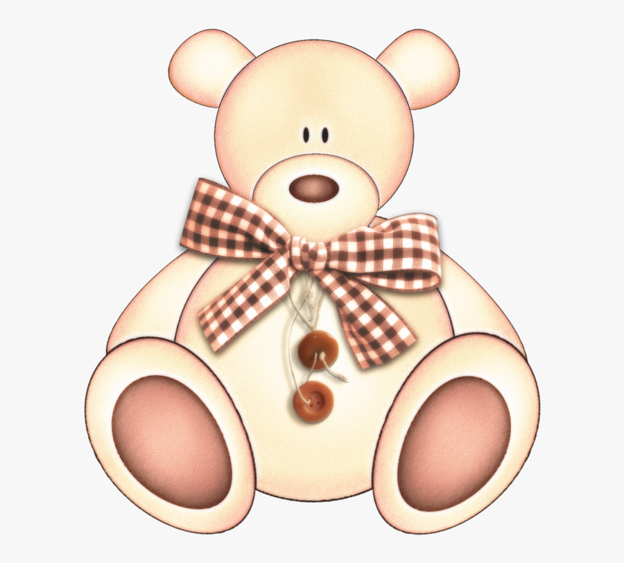 Transparent Embellishment Clipart - Teddy Bear, Transparent Clipart