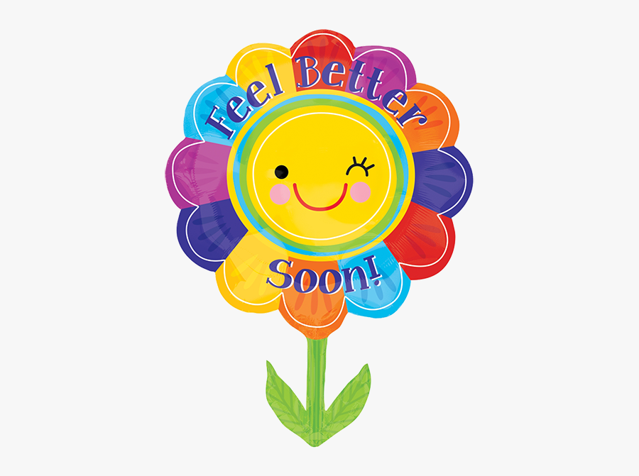 I Feel Better - Feel Better Balloons, Transparent Clipart