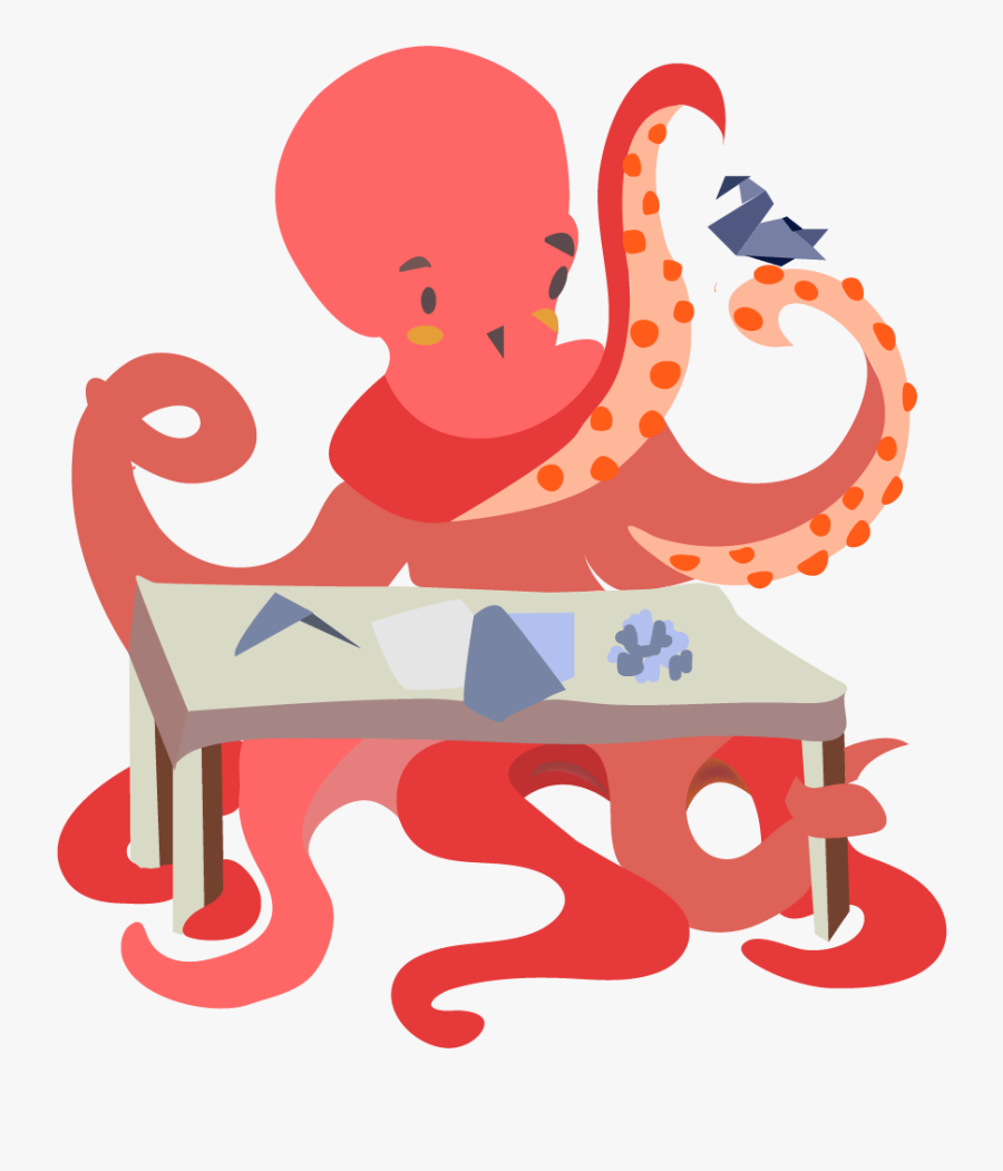 Octopus - Illustration, Transparent Clipart
