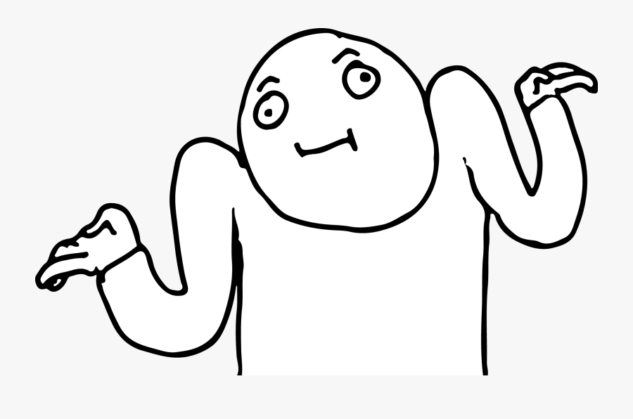 Dont Know Meme Face, Transparent Clipart