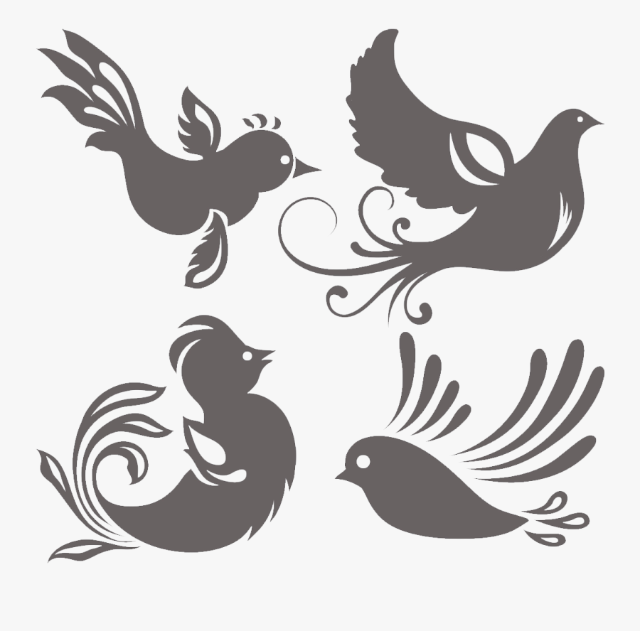 Bird Silhouette Computer File - Portable Network Graphics, Transparent Clipart
