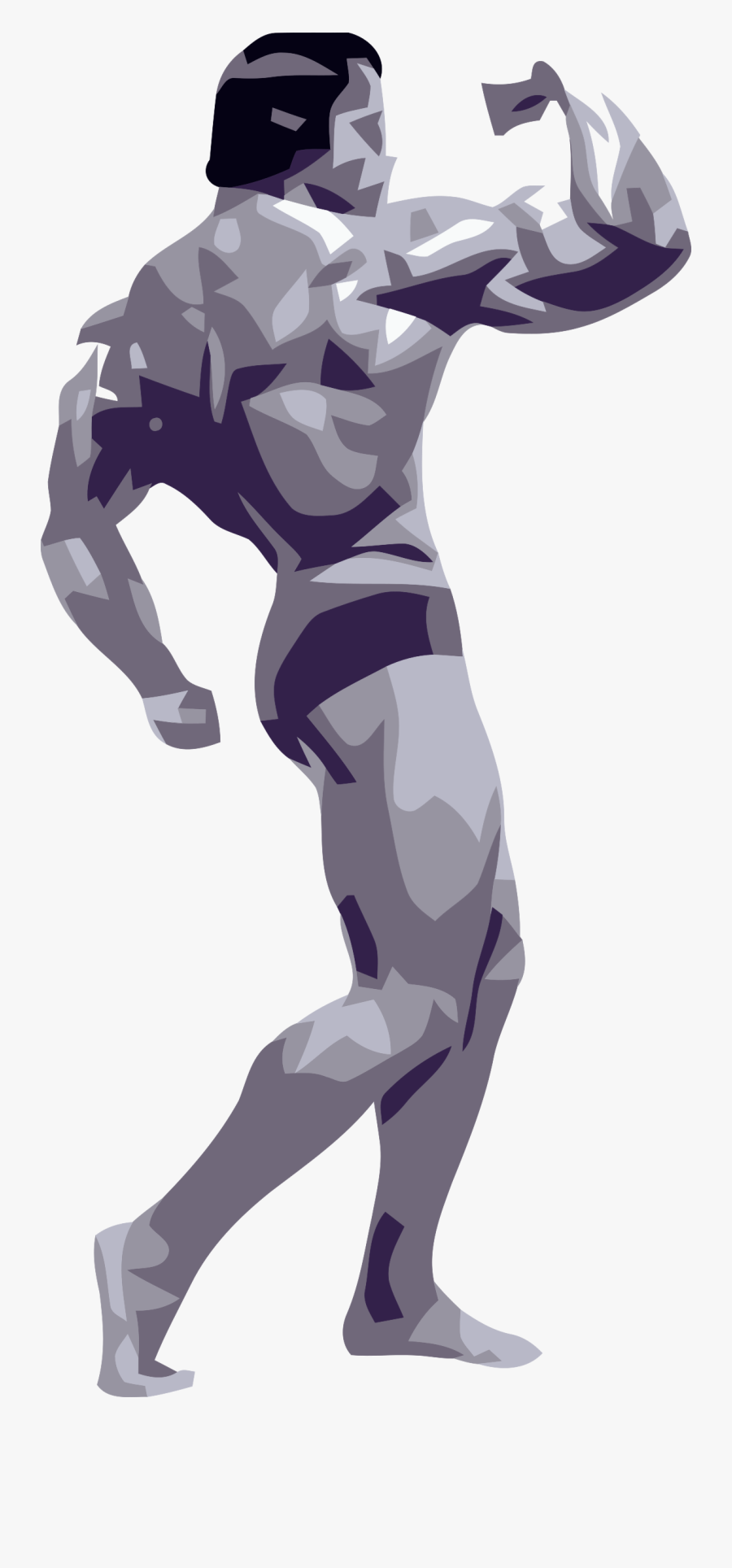 Posing Bodybuilder - Weight Gain Dxn Products, Transparent Clipart