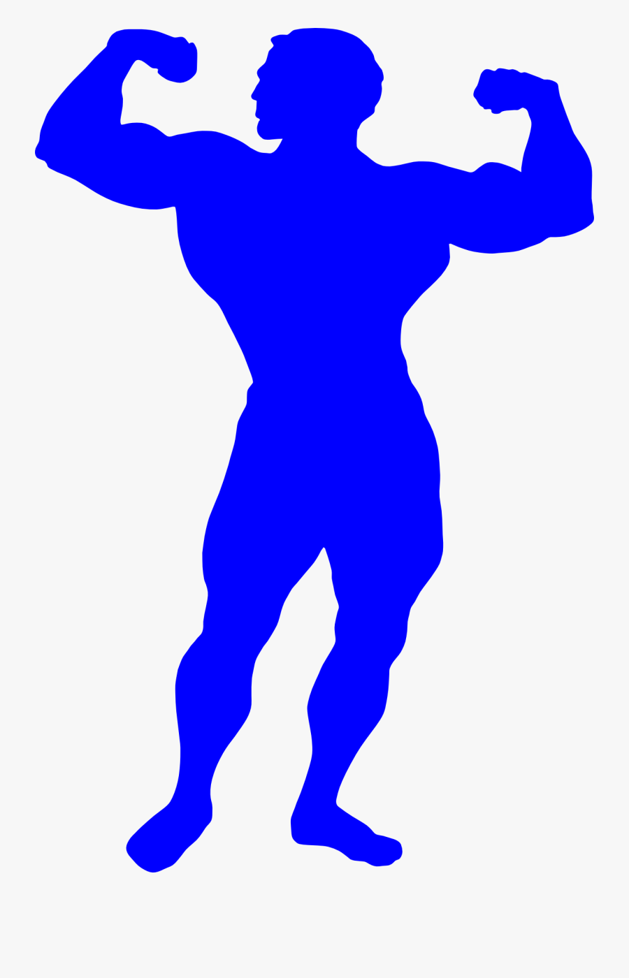 Bodybuilding Clipart, Transparent Clipart