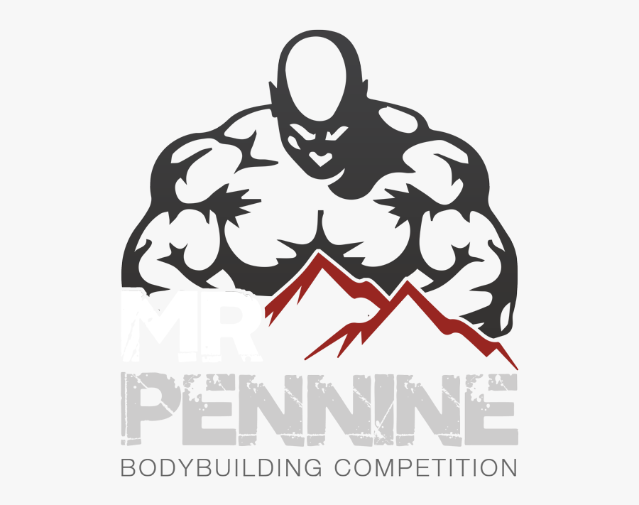 Bodybuilding Logo, Transparent Clipart
