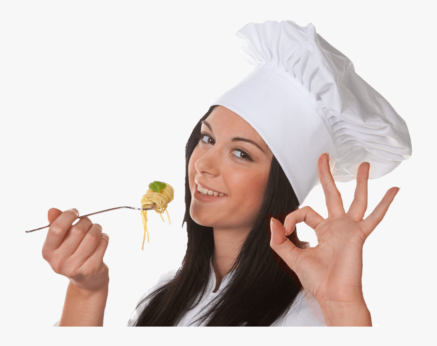 Female Chef Png Image - Young Cook, Transparent Clipart
