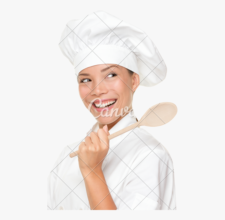 Transparent Girl Chef Clipart - Chef, Transparent Clipart