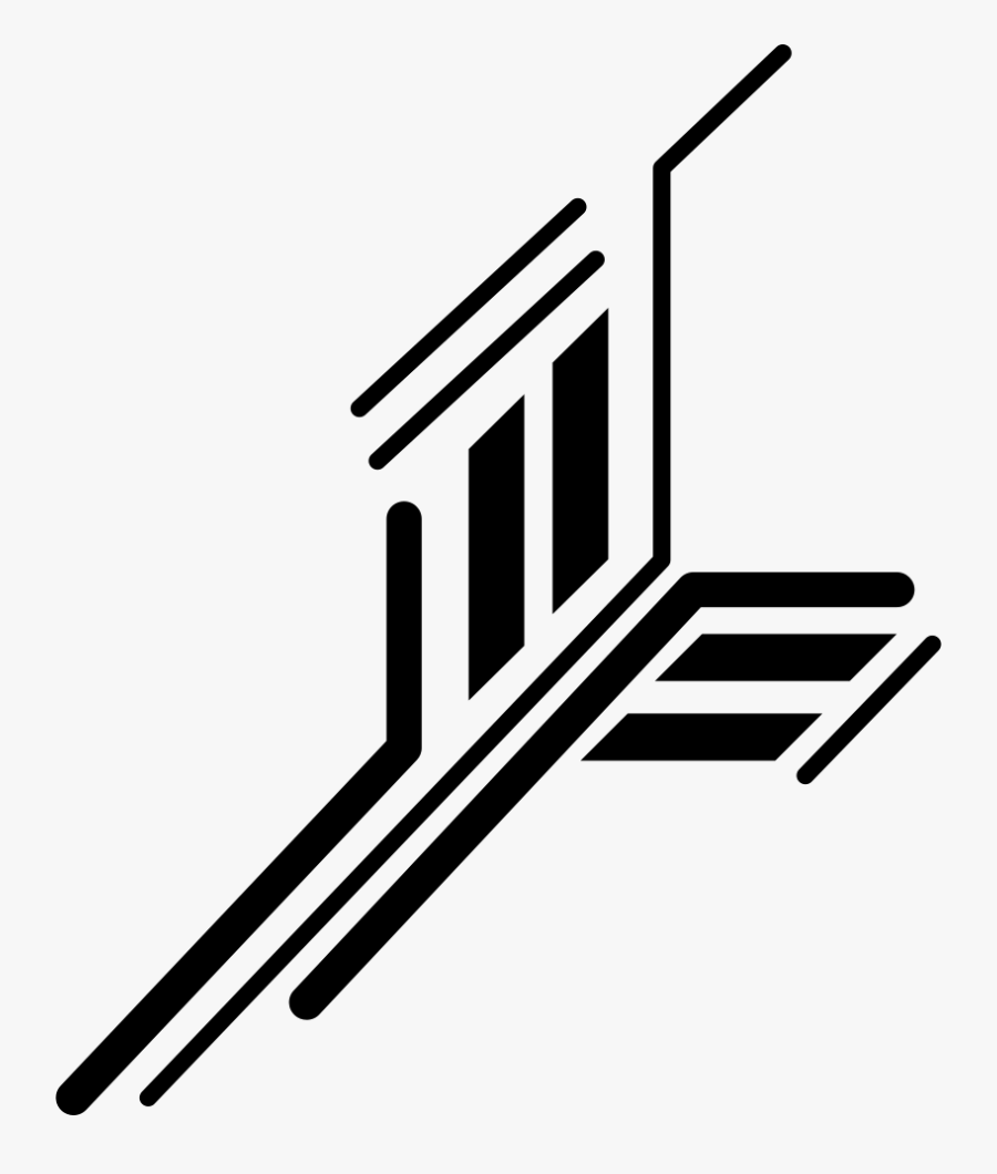 Electronic Circuit Of Printed Straight Lines - Electronic Circuit Logo Png, Transparent Clipart