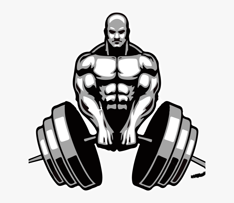 Vector Muscular Man Png, Transparent Clipart