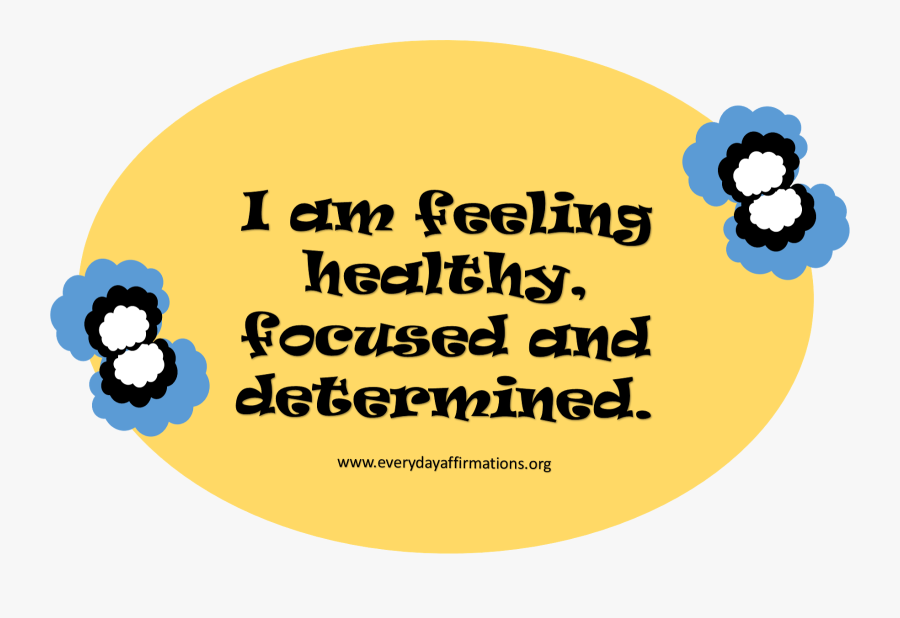 Positive Affirmations For Weight Loss, Weight Loss, Transparent Clipart