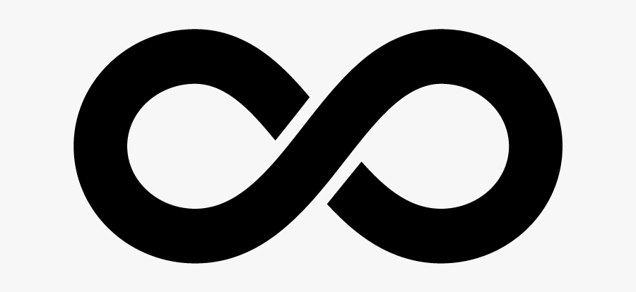 Lifetime Usage - Infinity Icon, Transparent Clipart