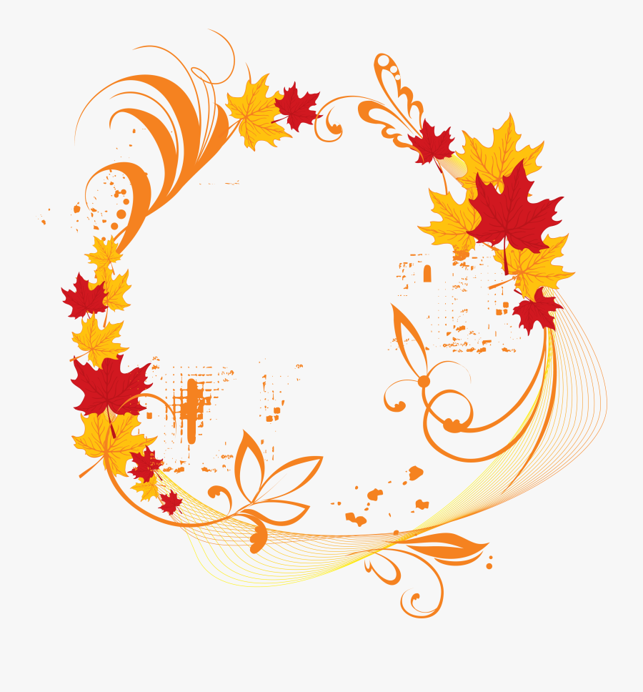 Autumn Vector, Transparent Clipart