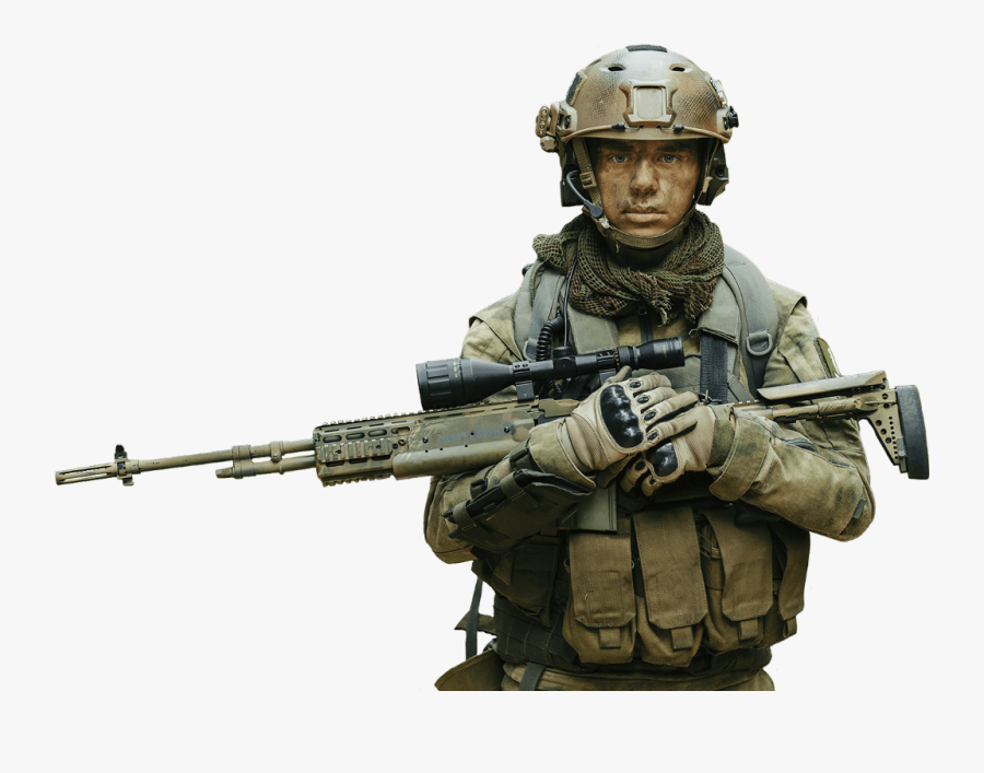 #sniper #soldier #army #gun - Army, Transparent Clipart