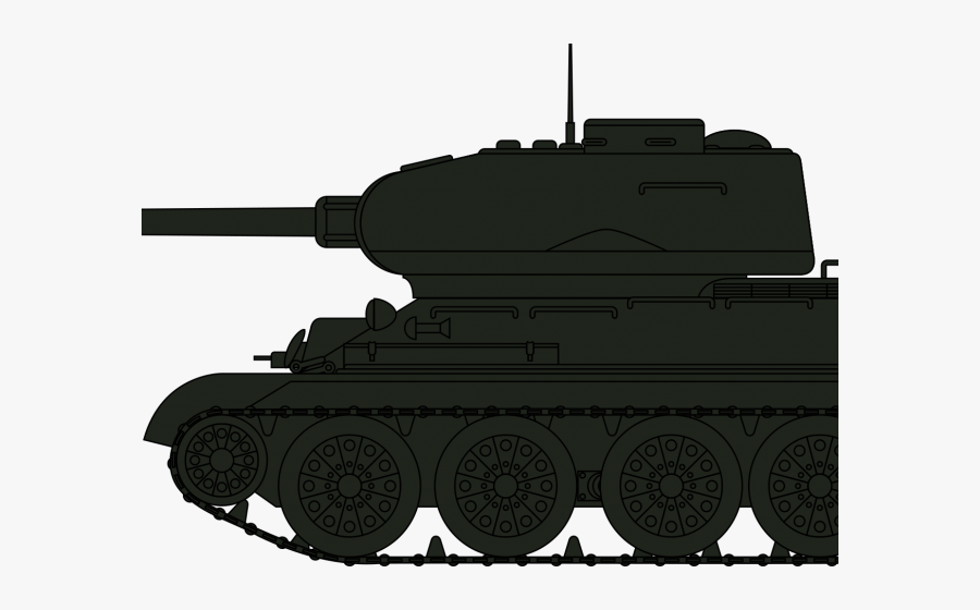 Army Tank Clipart - Army Clipart Armored Fighting Vehicle Cartoon, Transparent Clipart