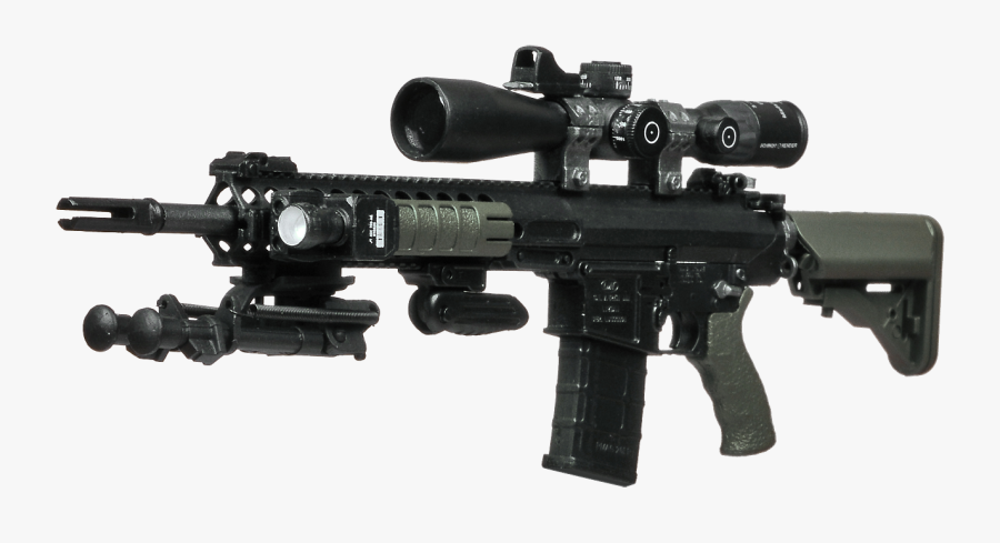 The Role Of L129 A1 Sharpshooter In The British Army - L129 Rifle, Transparent Clipart