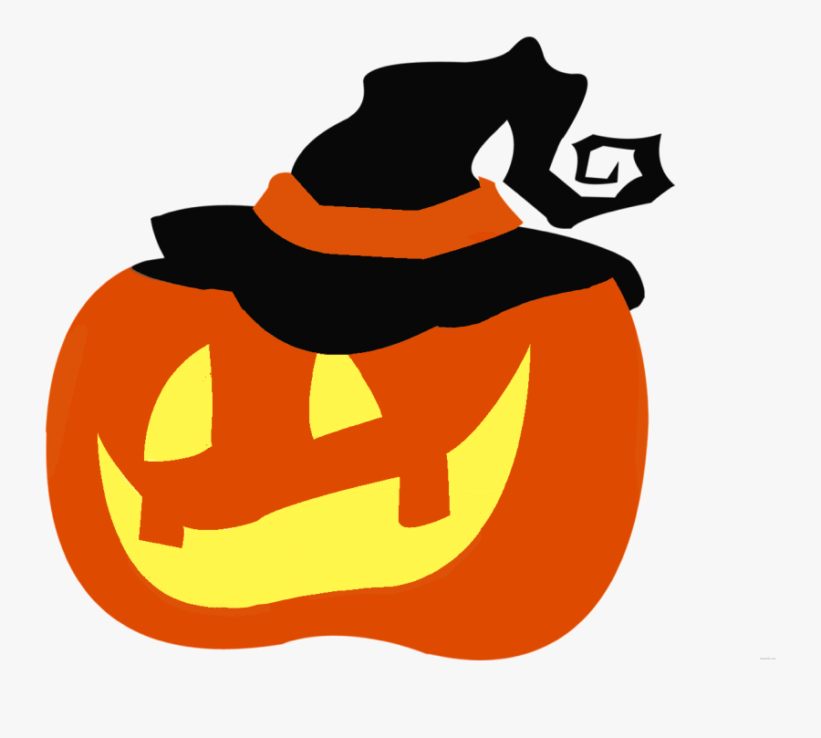 Halloween Calabaza Clipart Pumpkin Sombrero - Jack-o'-lantern, Transparent Clipart