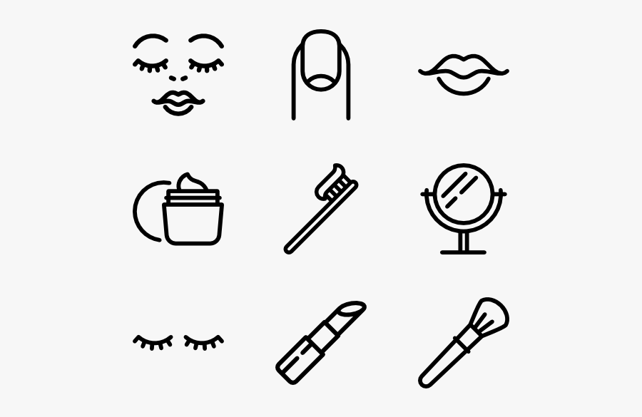 Beauty Icon Transparent Background, Transparent Clipart