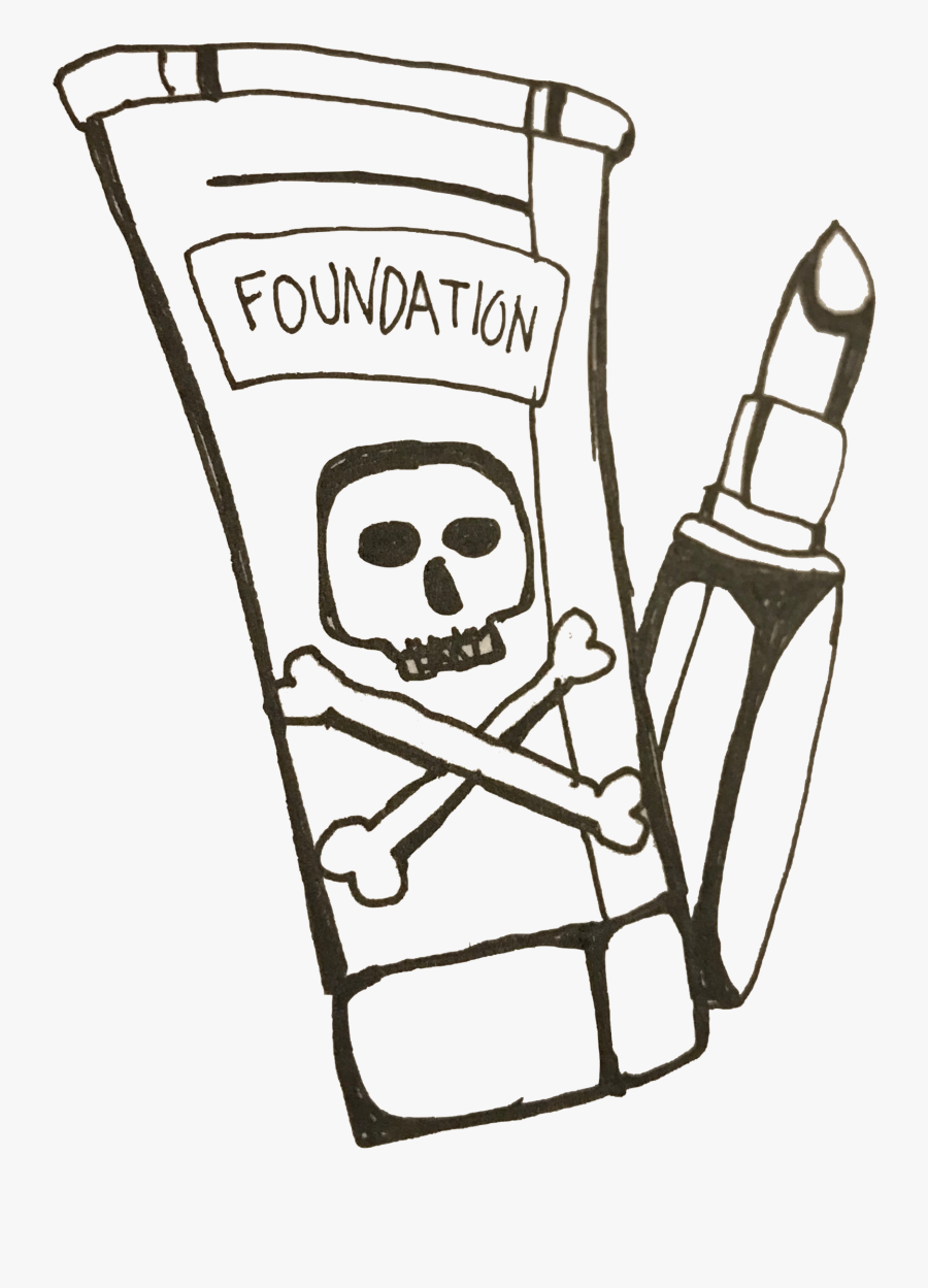 Cosmetics Are Full Of Unlabeled Dangerous Toxins, Transparent Clipart