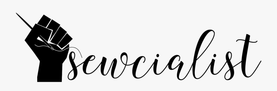 Sewcialist - Calligraphy, Transparent Clipart