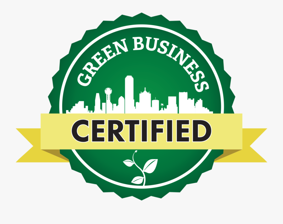Greenbusiness1 - Certified Green Business, Transparent Clipart