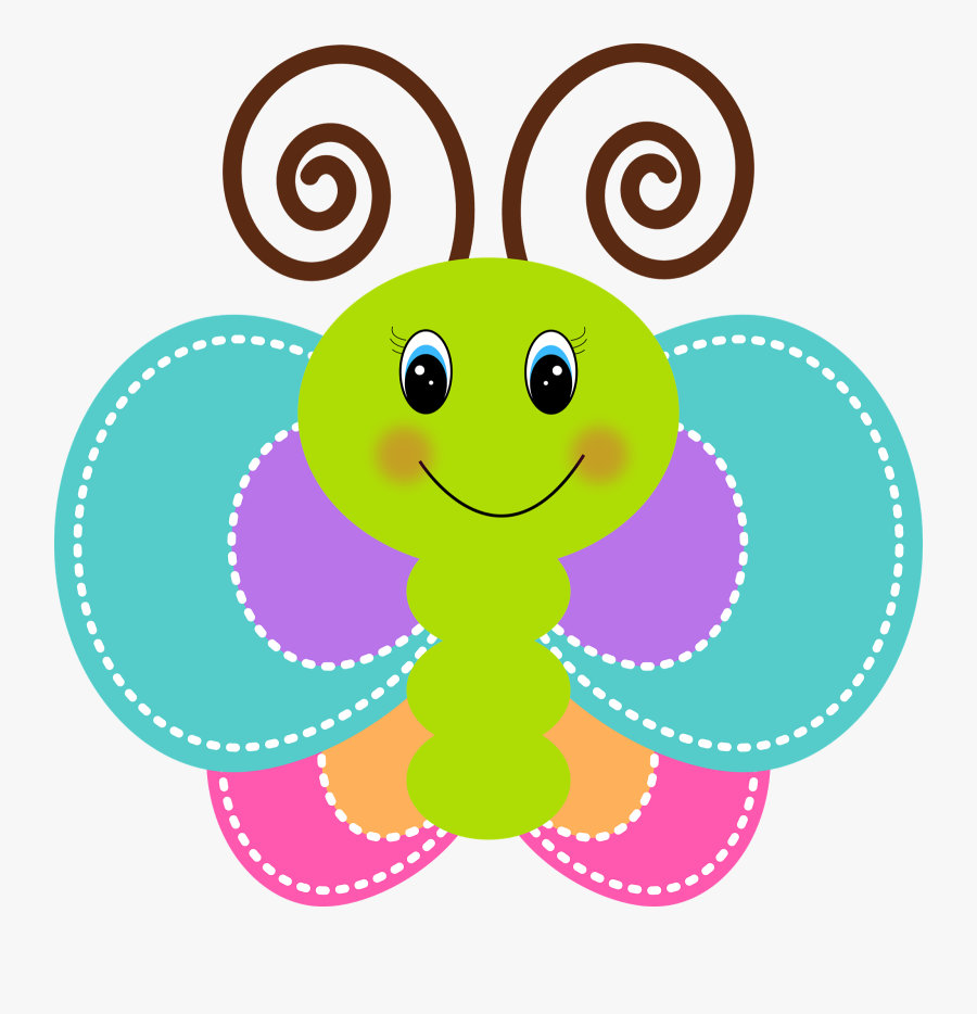 Cute Butterfly Clipart, Transparent Clipart