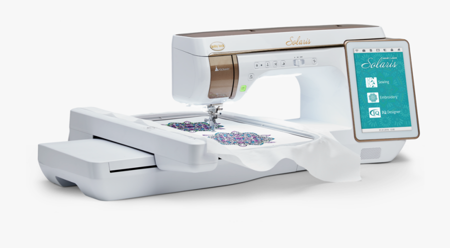 Babylock Solaris Embroidery & Sewing Machine, Transparent Clipart