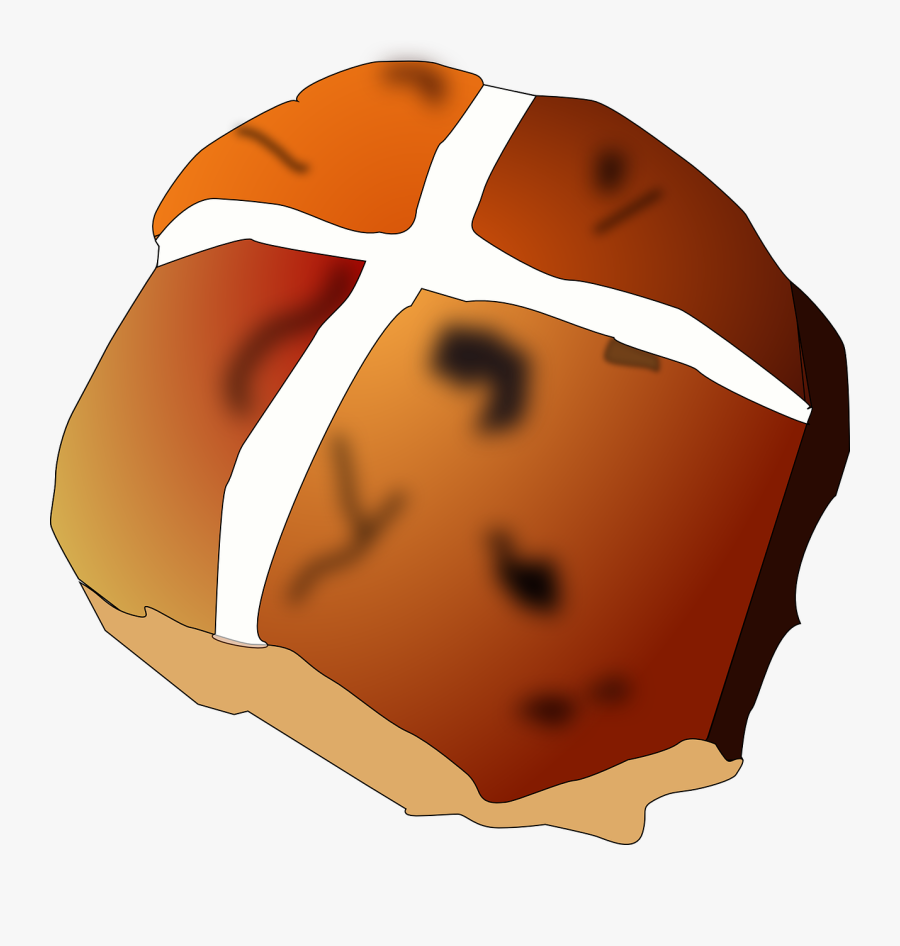 Hot Cross Bun Clipart, Transparent Clipart