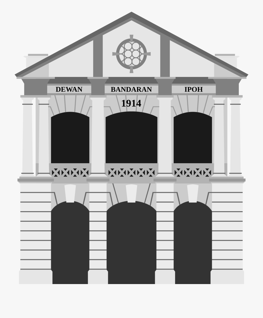 City Hall Building Png, Transparent Clipart