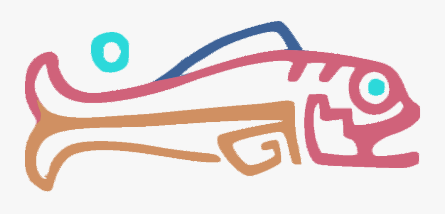 Fish5 - Tribal Picture Tattoo Png, Transparent Clipart