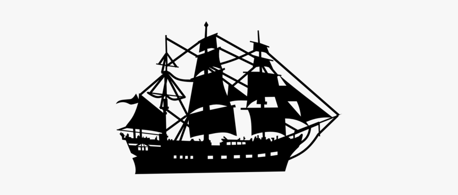 Pirate Ship Vector Png, Transparent Clipart