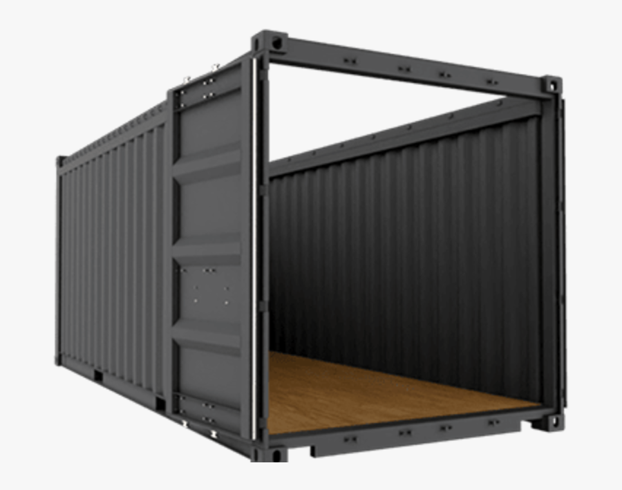 Open Top Container Png, Transparent Clipart