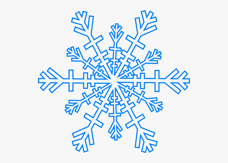 Transparent Snow Flake Clip Art - Clipart Winter Snowflakes, Transparent Clipart