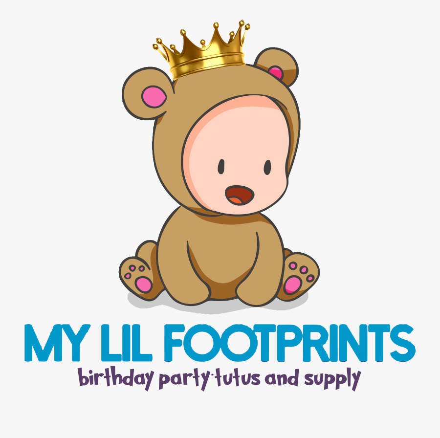 My Lil Footprints - Cartoon, Transparent Clipart