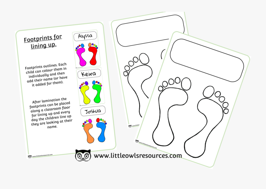 Footprintlineupcover, Transparent Clipart