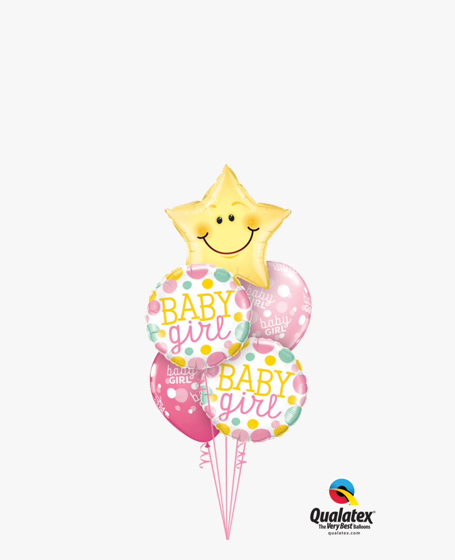Birthday Balloons For Girls Png, Transparent Clipart